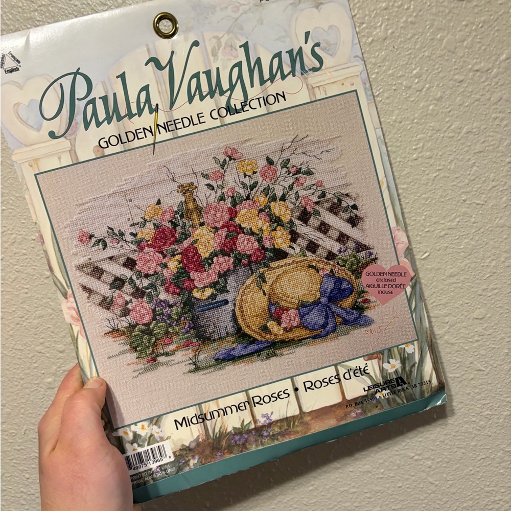 Vintage Cross stitch project
